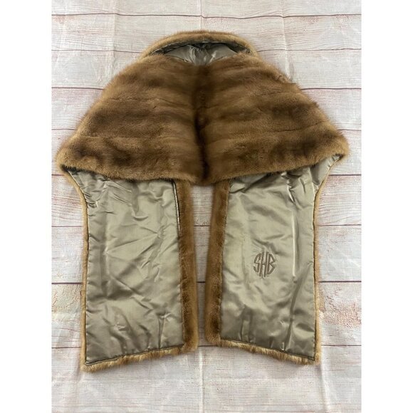 Vintage Rich's Women's Mink Fur Stole (EST Date 1960's) - OS - Picture 10 of 10